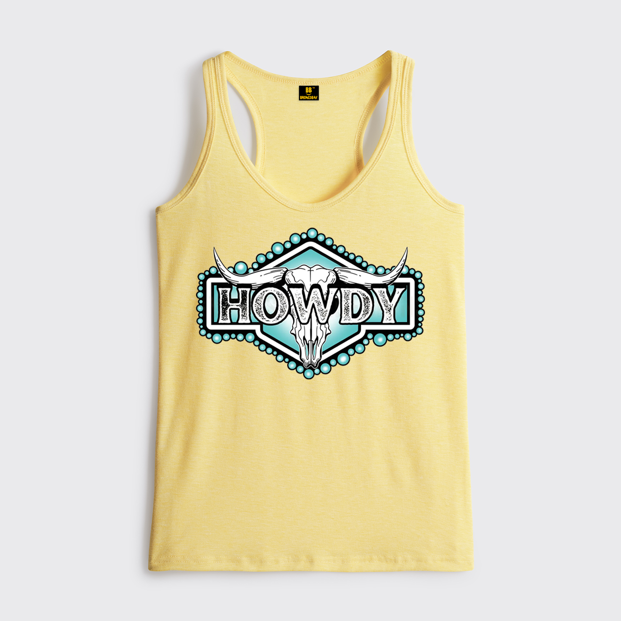 Howdy Western Skull Classic Tanks