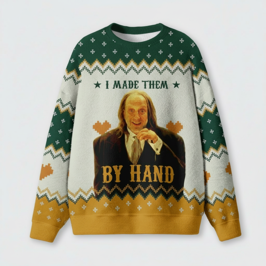 Scary Movie Ugly Knit Sweatshirt