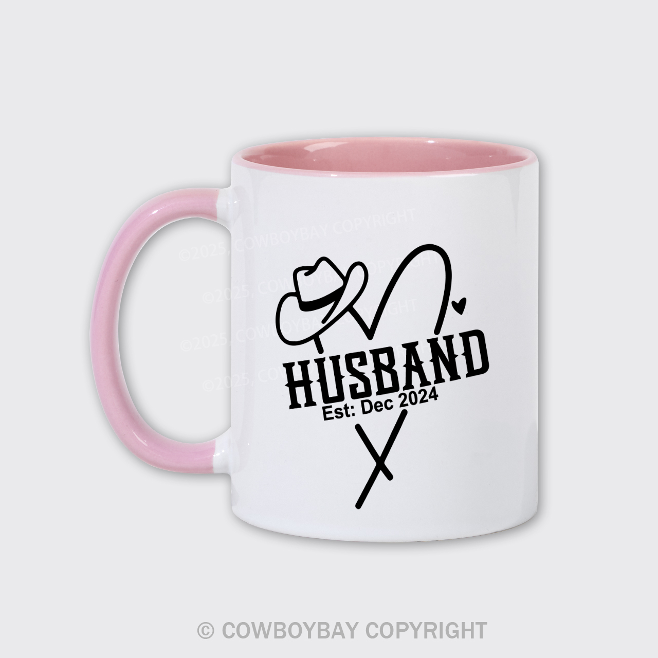 Personalized Rodeo Wedding Mug_Cowboy