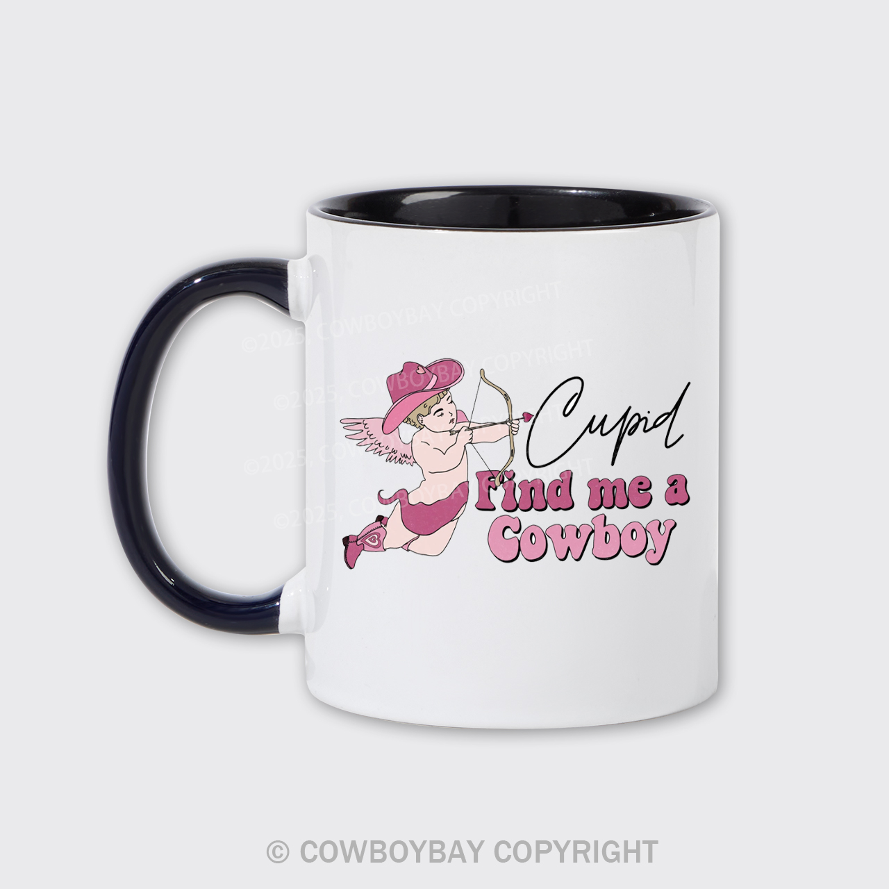 Cupid Find Me A Cowboy Mug