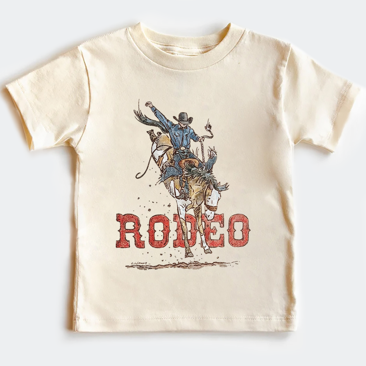 Rodeo Bronc Kids T-shirt