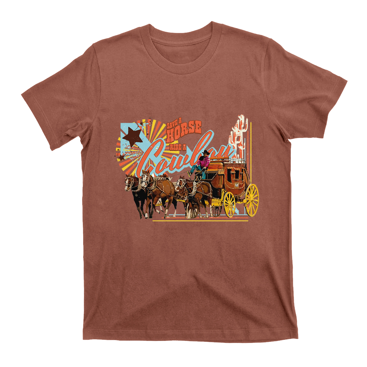 Save A Horse Ride A Cowboy Western T-Shirts
