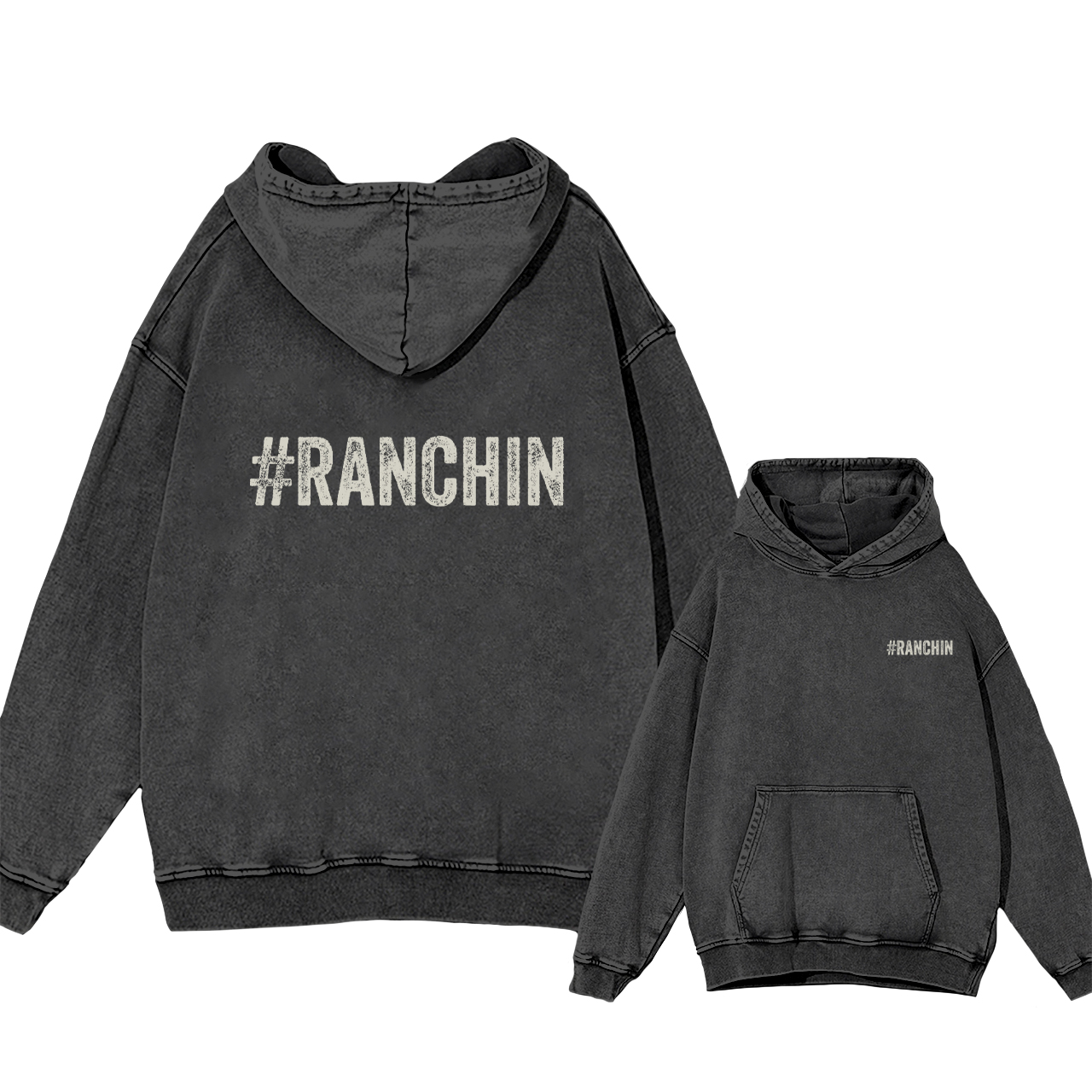 Rancher's Garment-Dye Hoodies