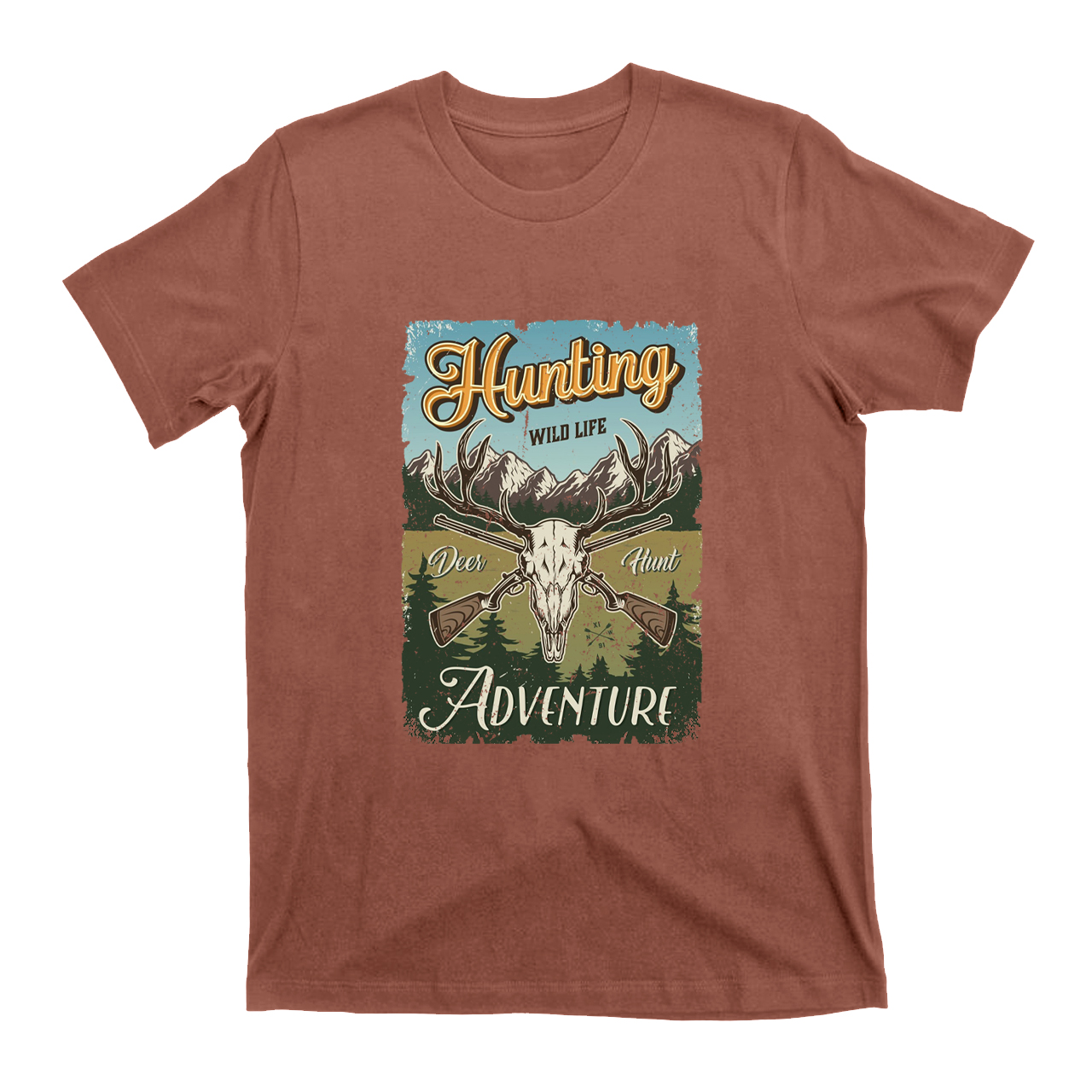 Hunting Wild Life Deer Hunt T-shirt