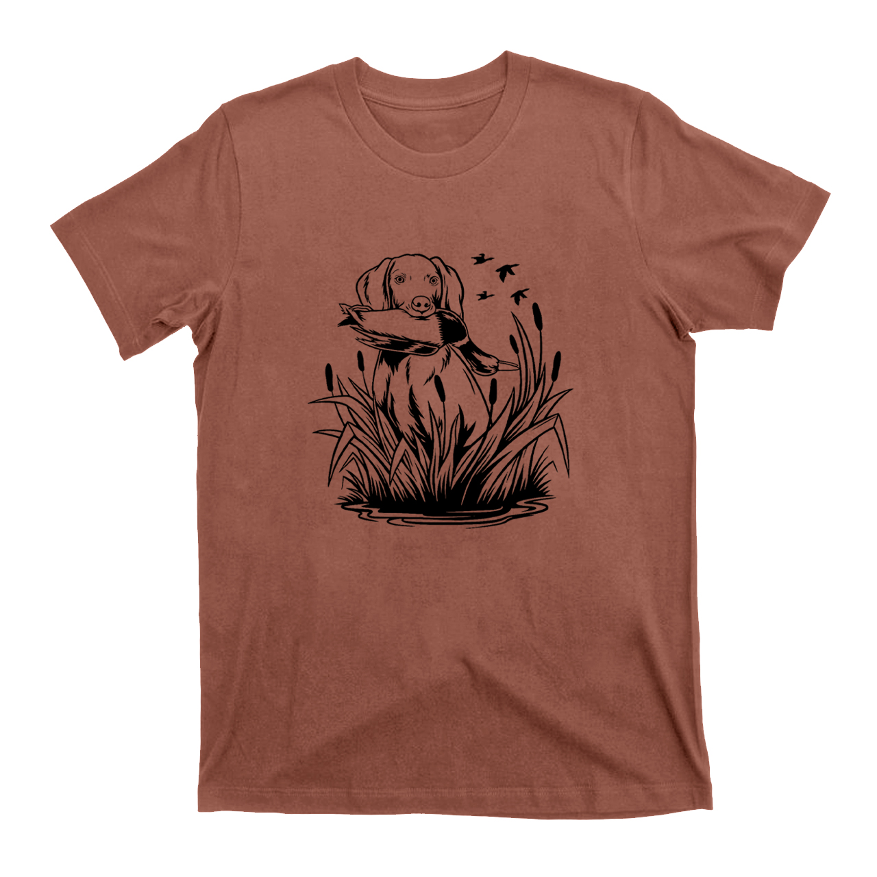 Wild Dog Duck Hunting T-shirt