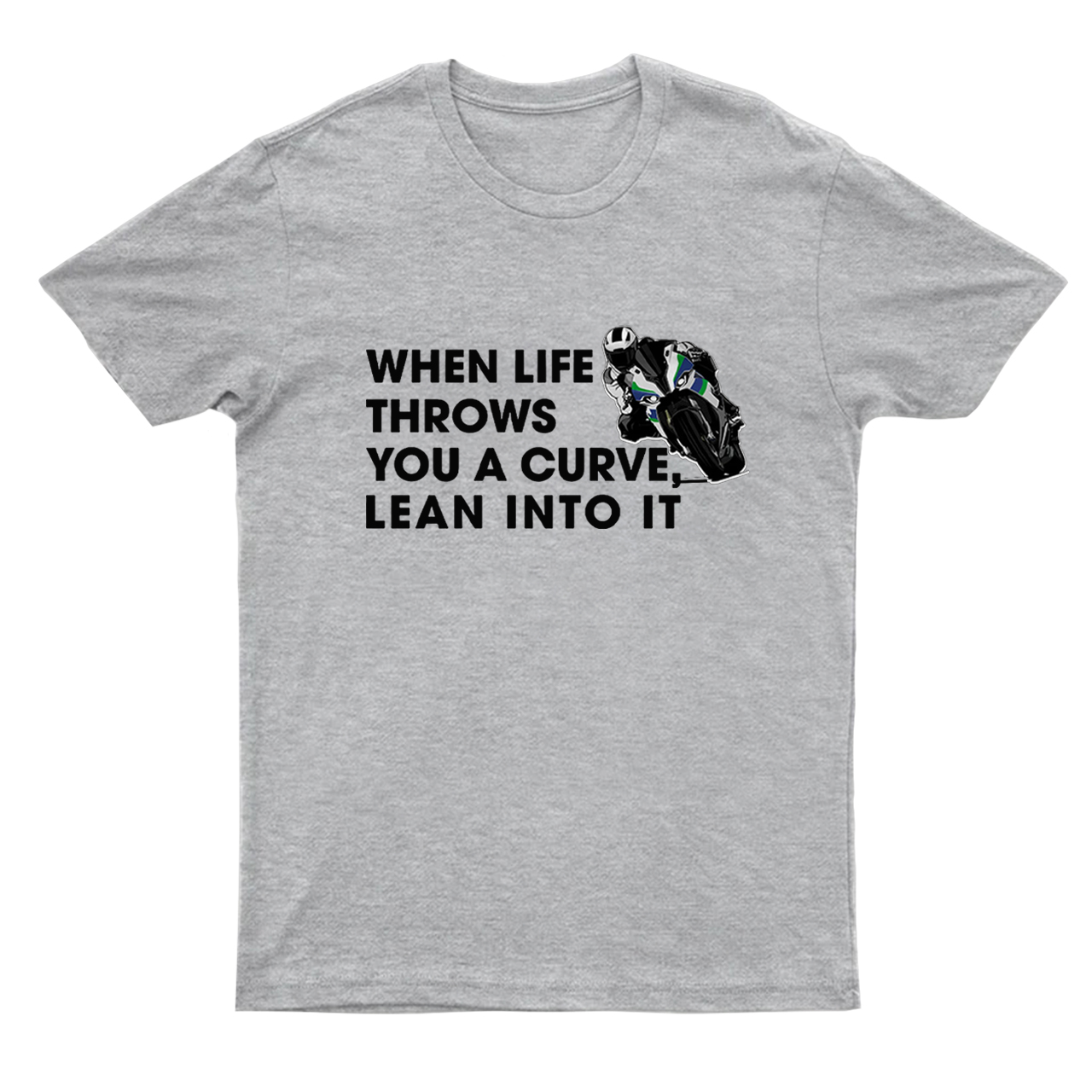 Motorcycle Racing Lean Into It T-shirt