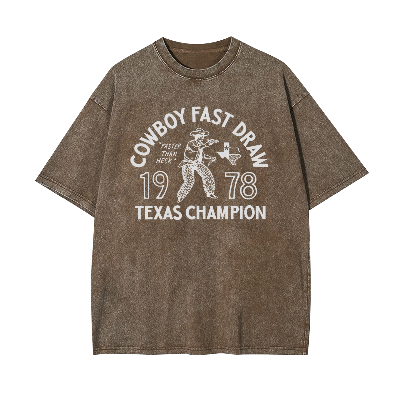 Cowboy Fast Draw Garment-dye Tees