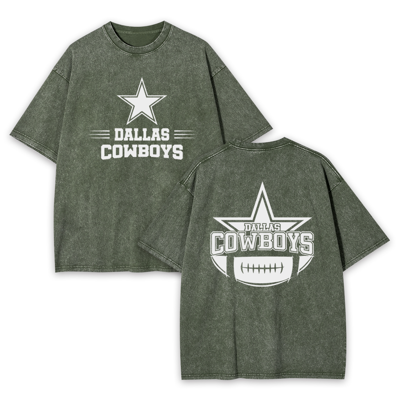 Dallas Cowboys Shining Star Garment-dye Tees