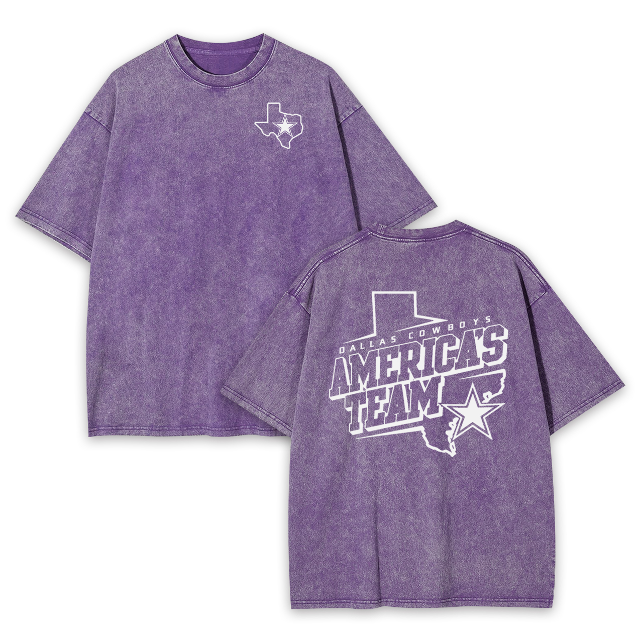 Texas Dallas Cowboys America’s Team Garment-dye Tees