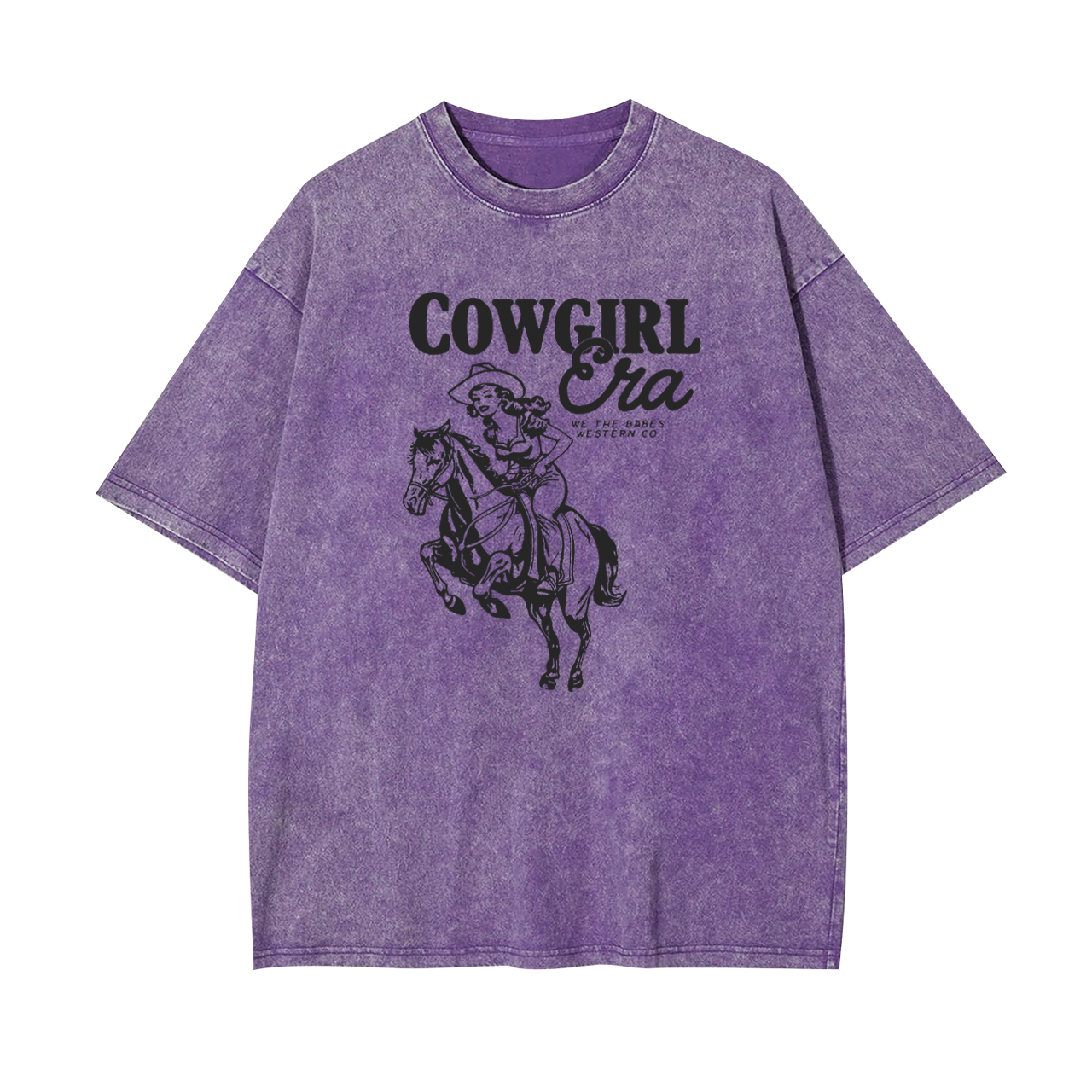 Cowgirl Era Run to The Furture Garment-dye Tees