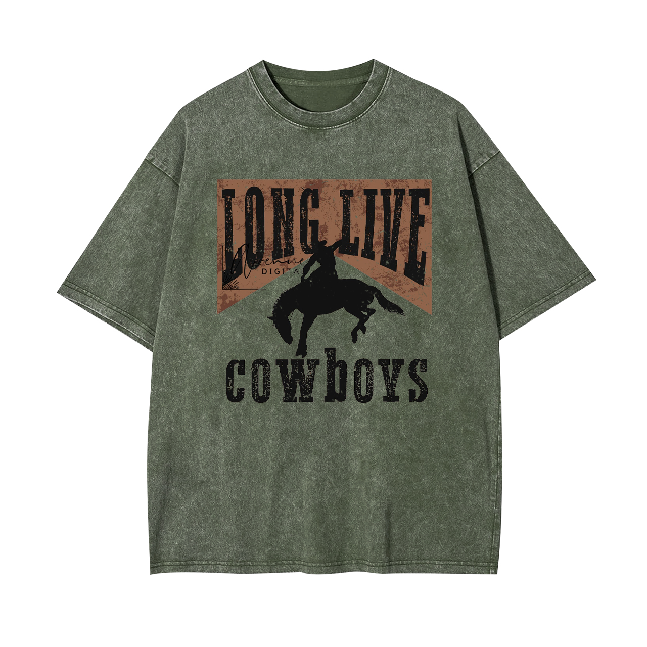 Long Live Cowboys Garment-dye Tees