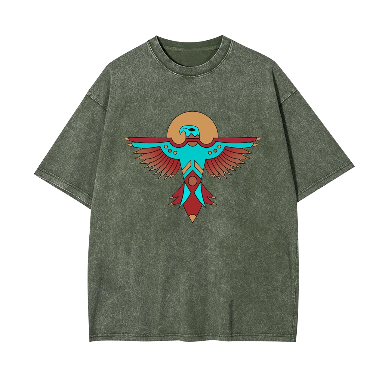 Aztec Thunderbird Garment-dye Tees