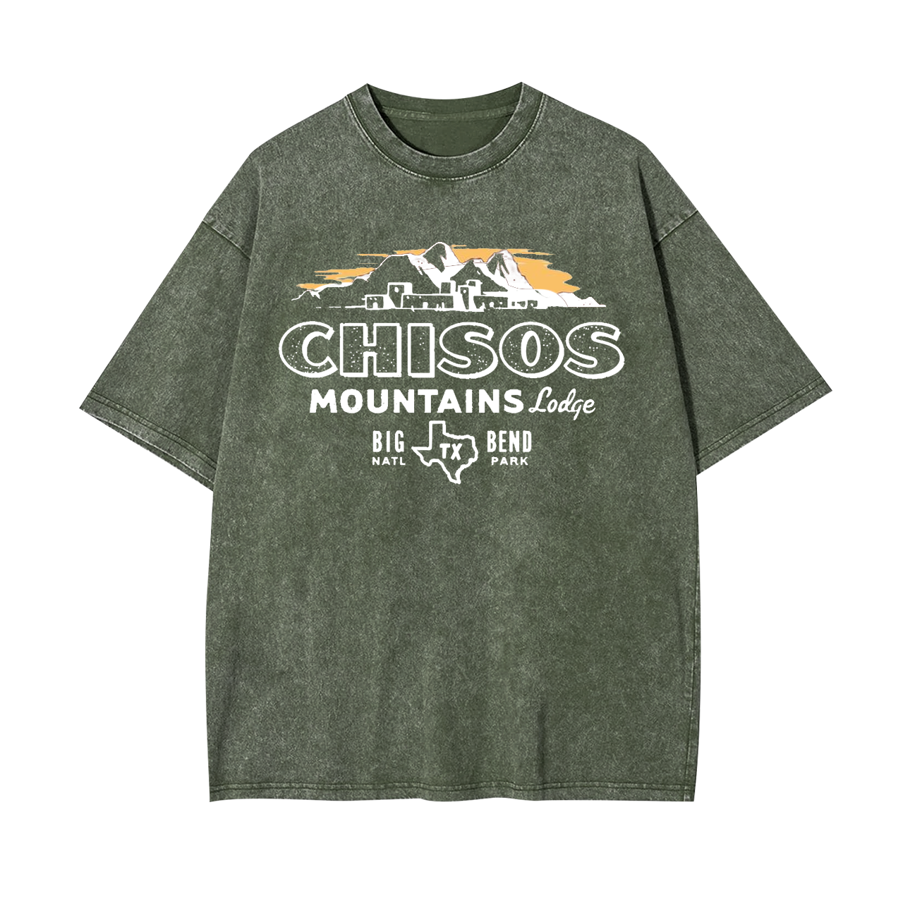 Chisos Mountains Texas Garment-dye Tees