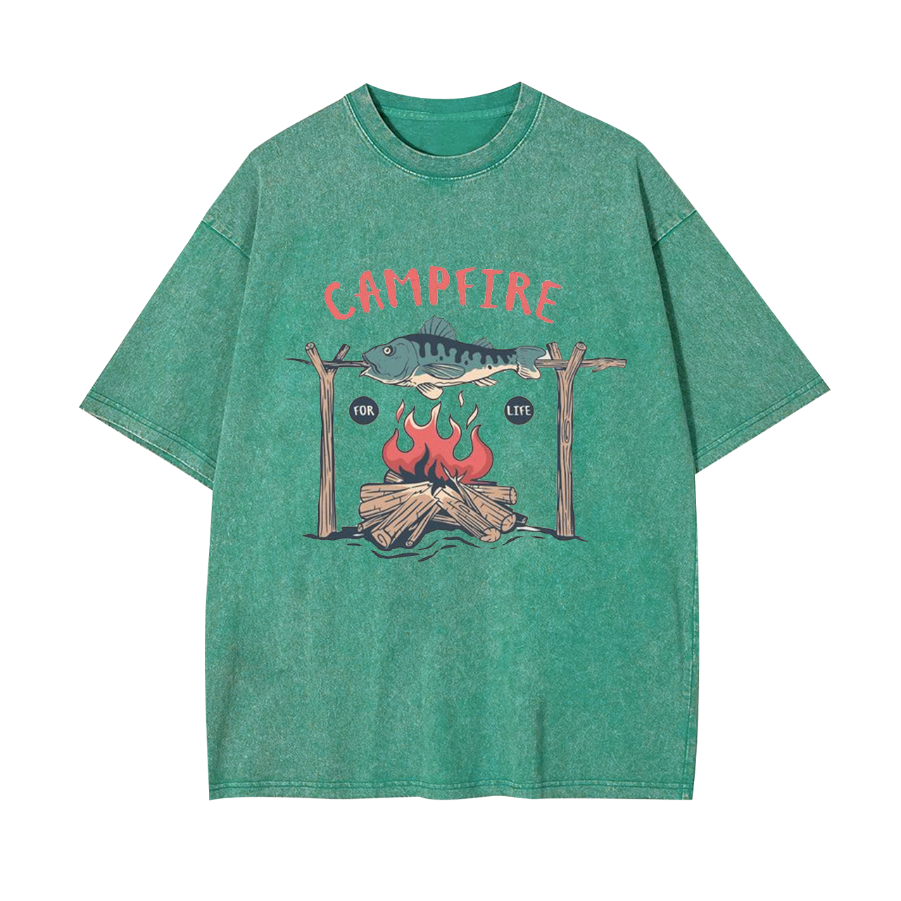 Campfire For Life Garment-dye Tees