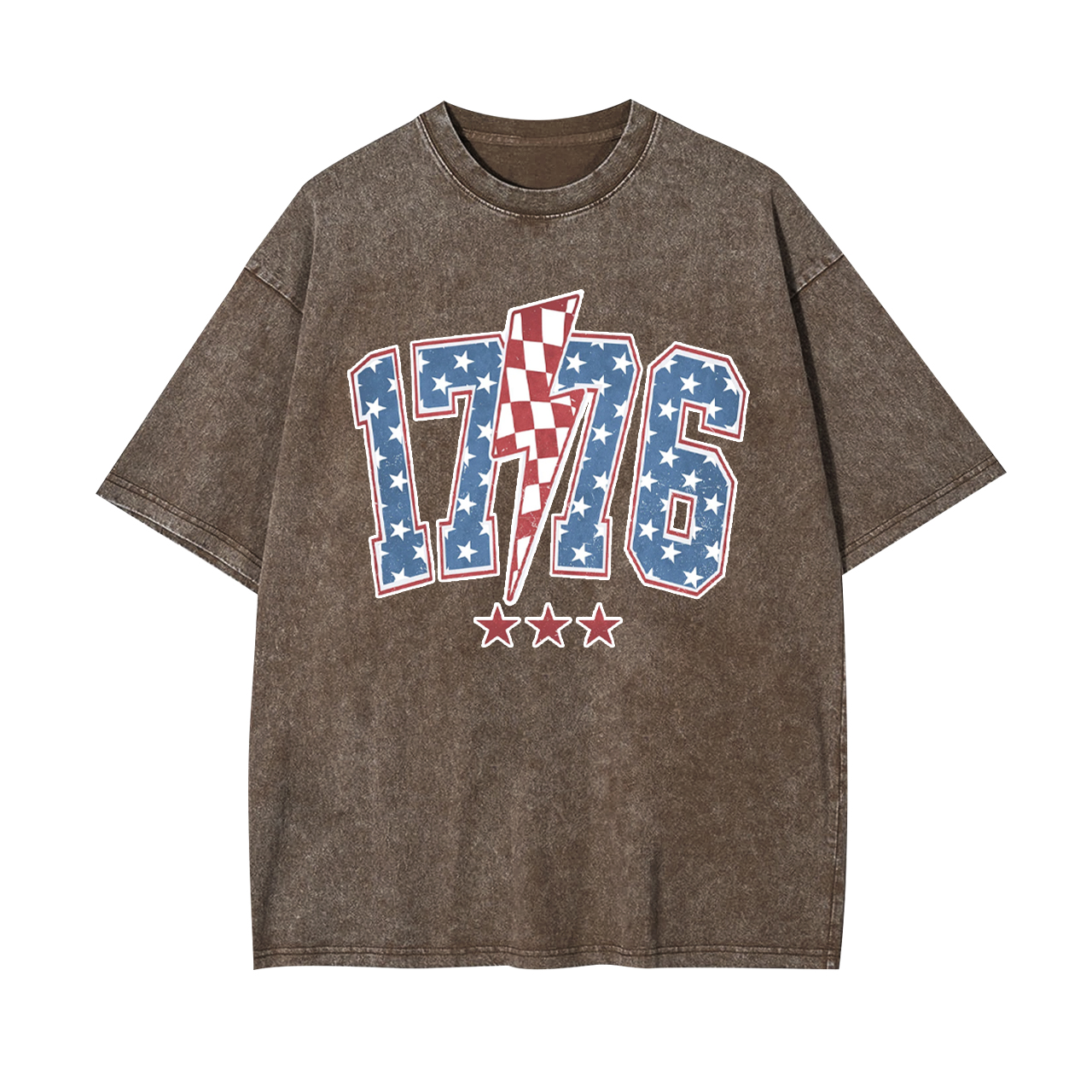 1776 America 4th of July  Garment-dye Tees