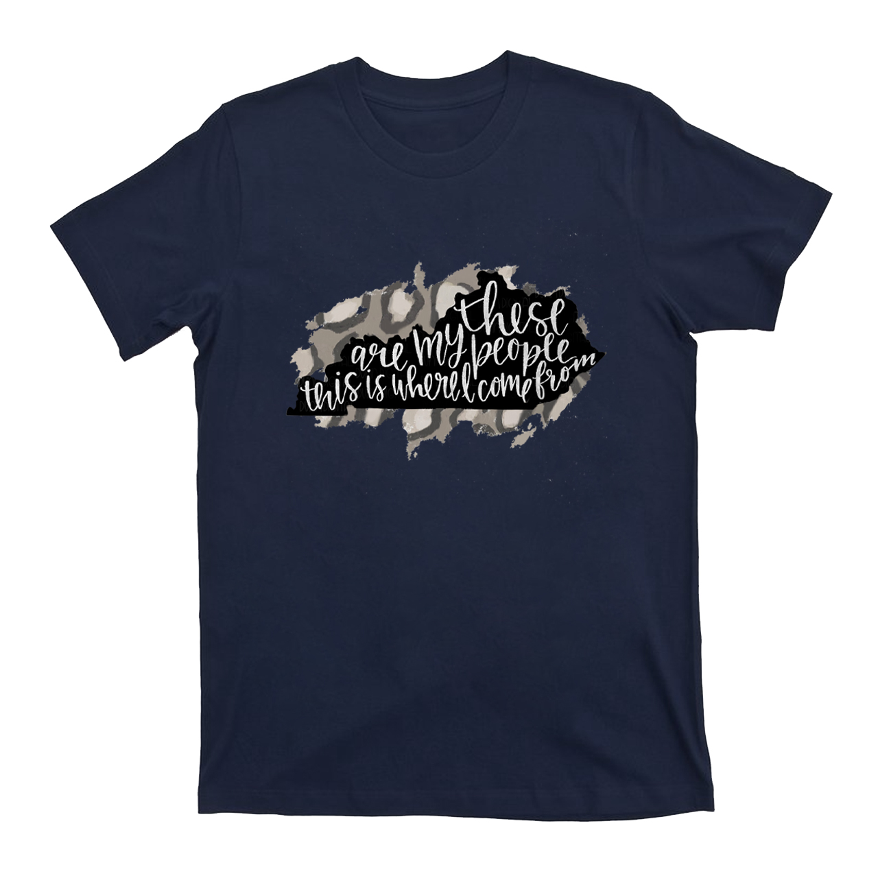 Leopard Print Kentucky T-Shirts