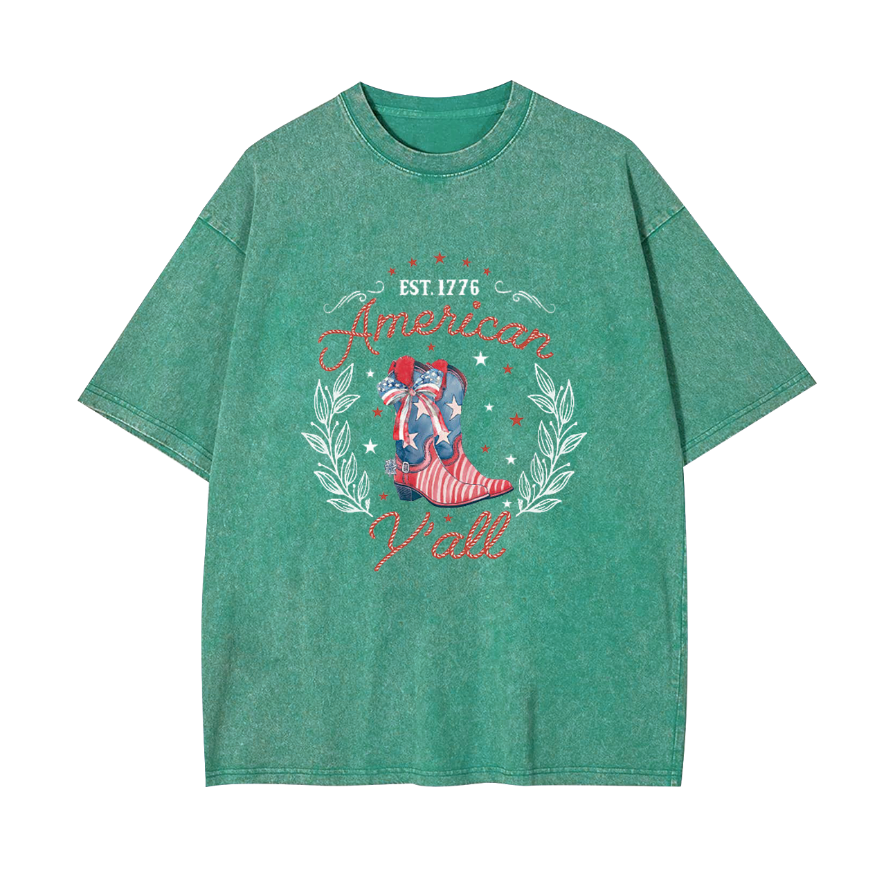 EST.1776 American Yall Garment-dye Tees