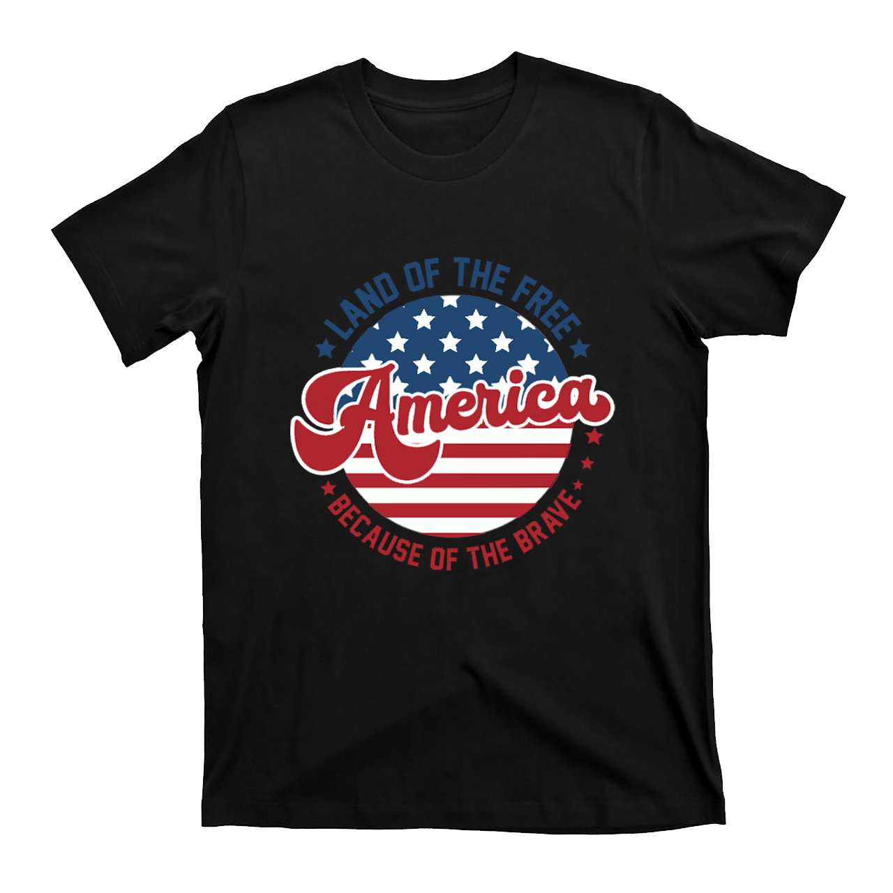 Land Of The  Free American T-Shirts