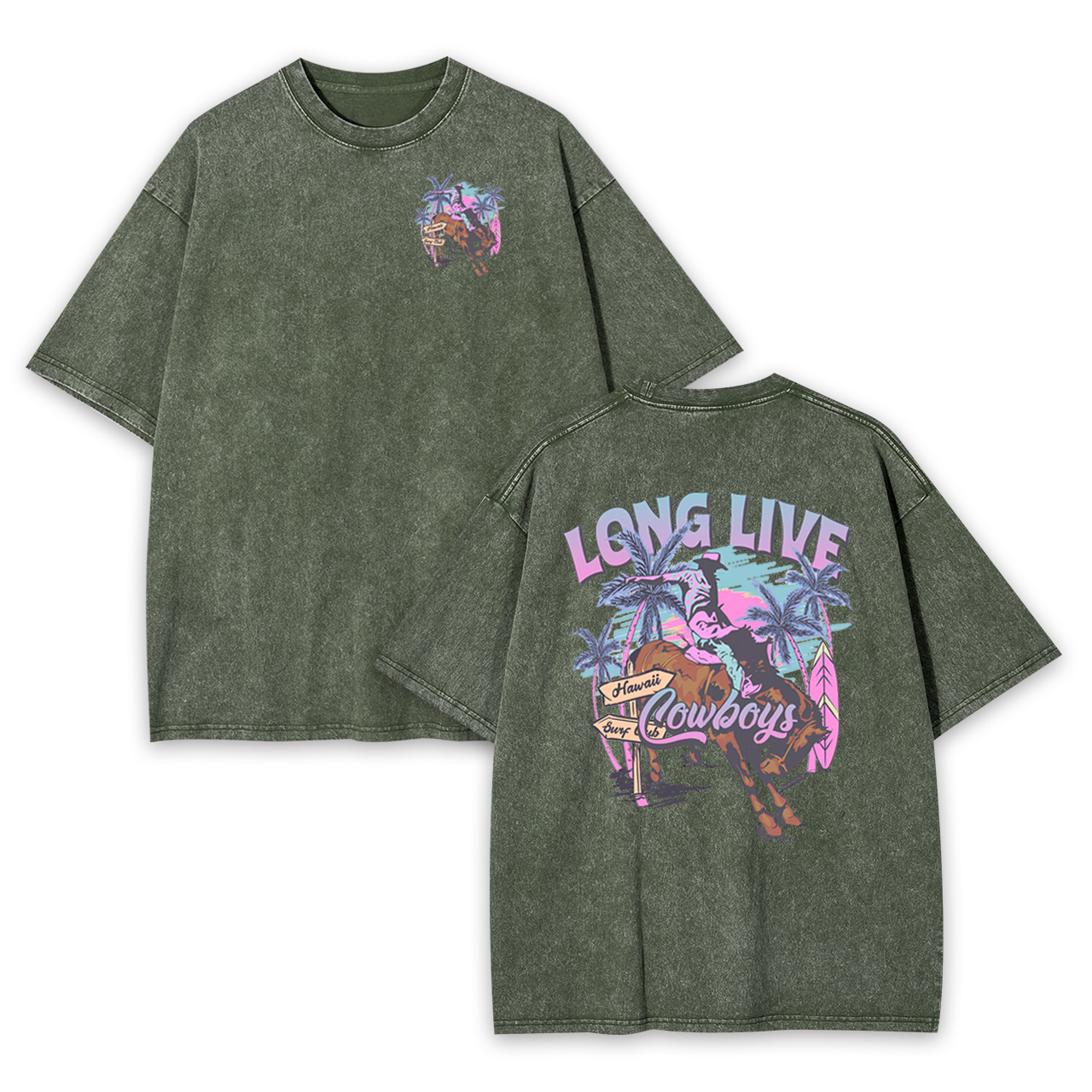 Long Live Cowboy Garment-dye Tees
