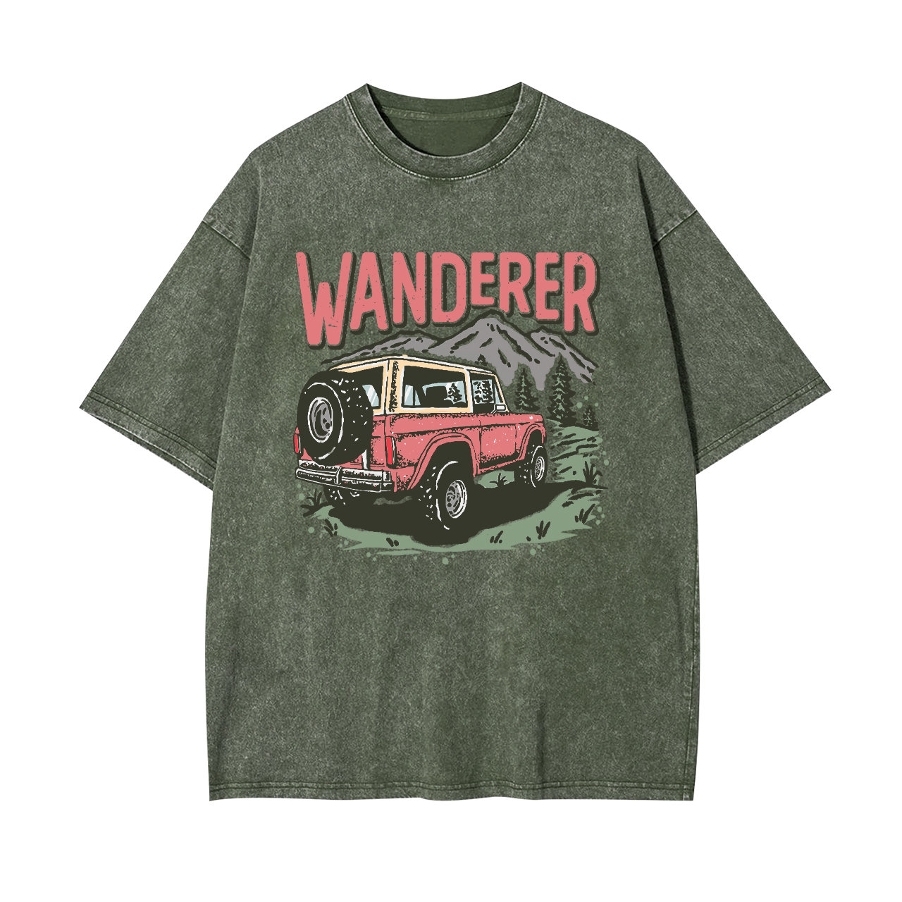Adventure Sublimation Of Wanderer Garment-dye Tees
