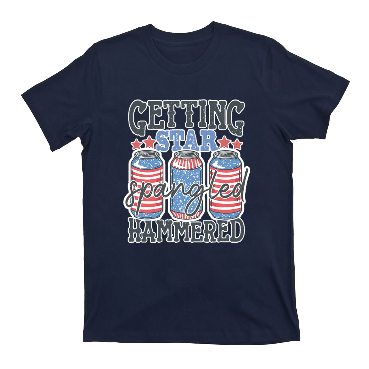 Getting Star Spangled Hammered T-Shirts
