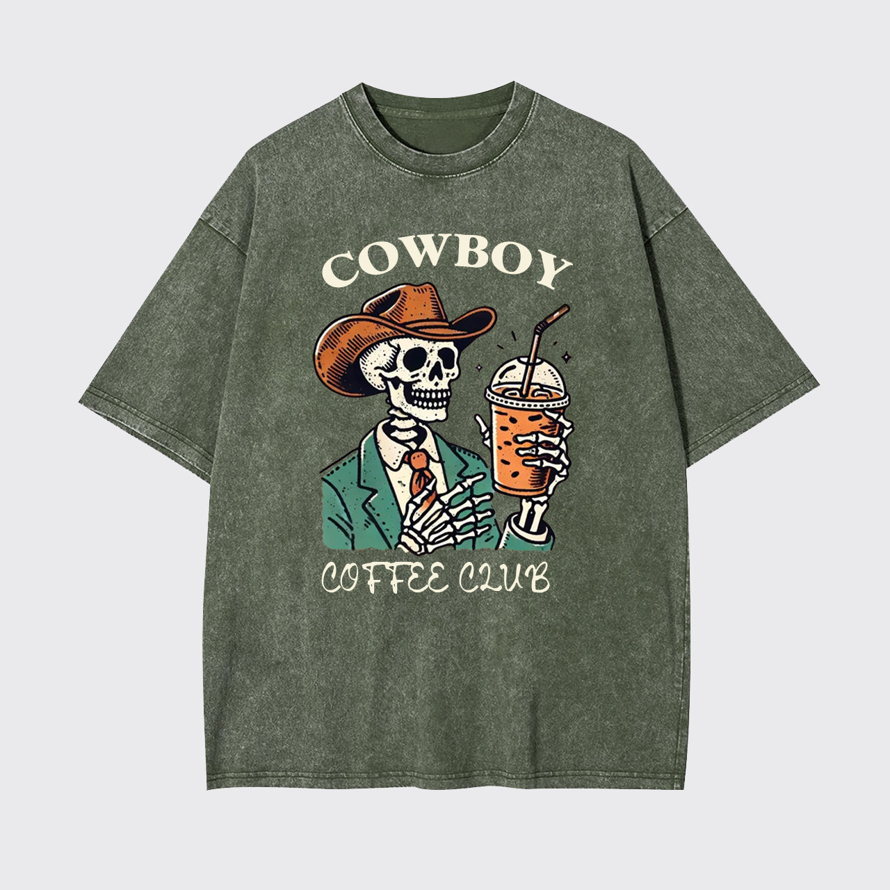 Cowboy Coffee Club Garment-dye Tees