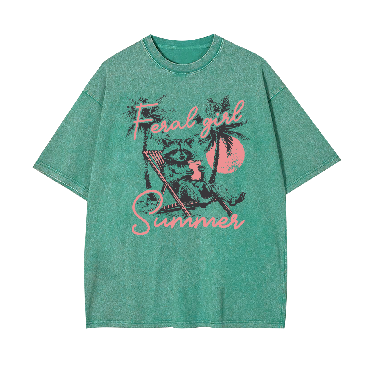 Feral Girl Summer Garment-dye Tees