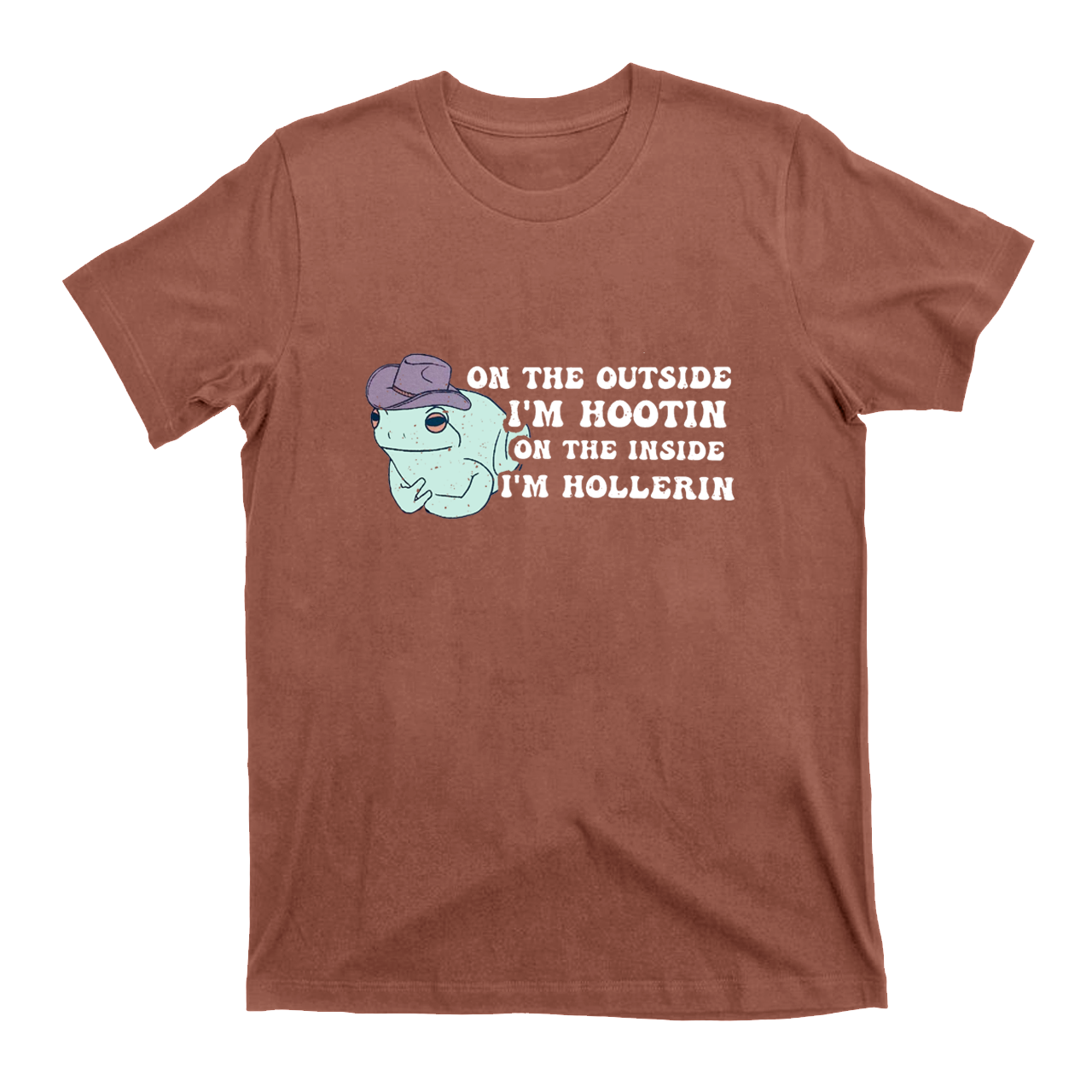 On The Inside I'm Hollerin T-Shirts