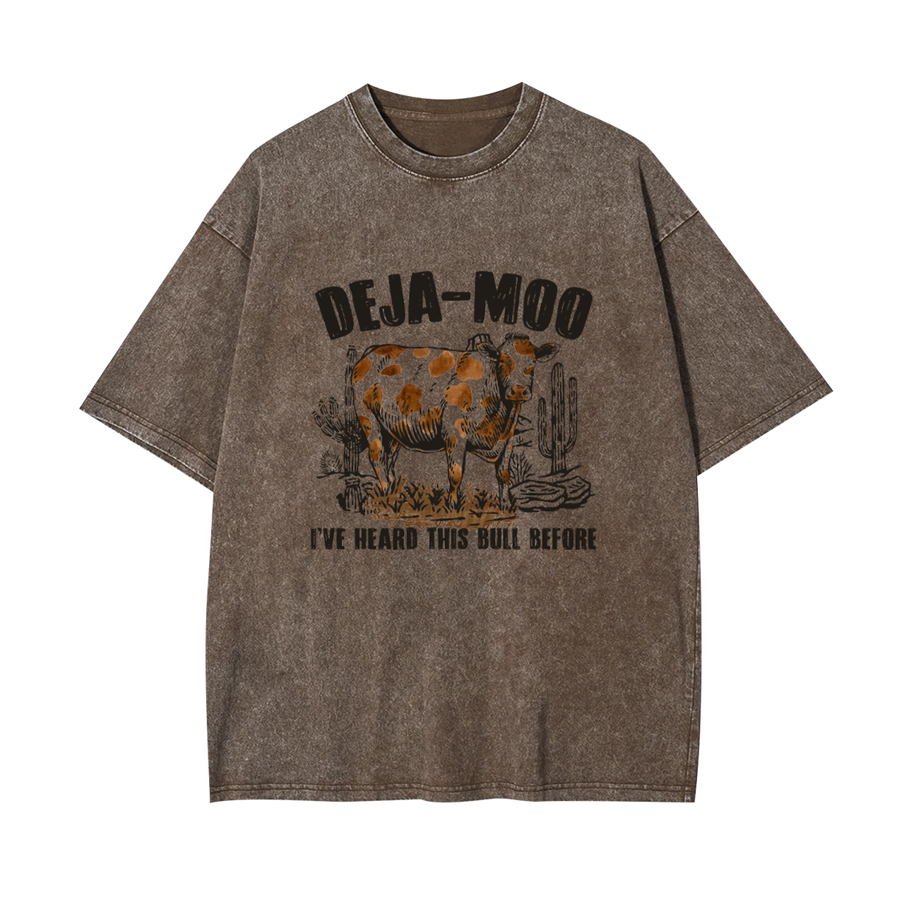Deja-Moo Garment-dye Tees