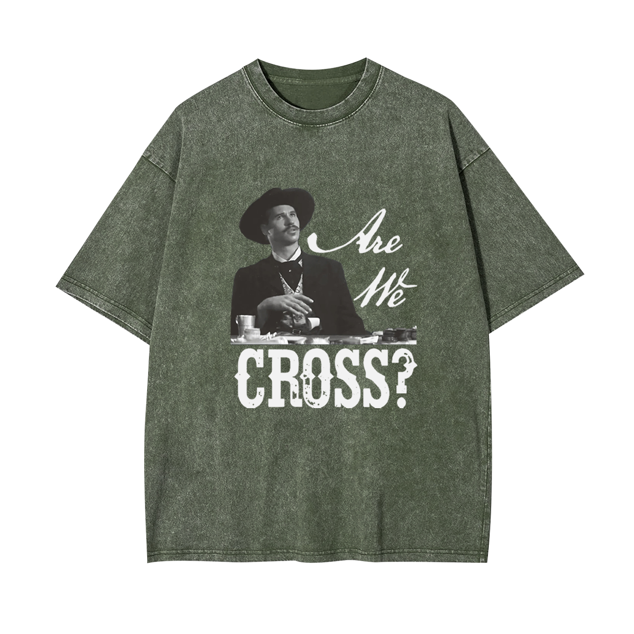 Are We Cross Garment-dye Tees