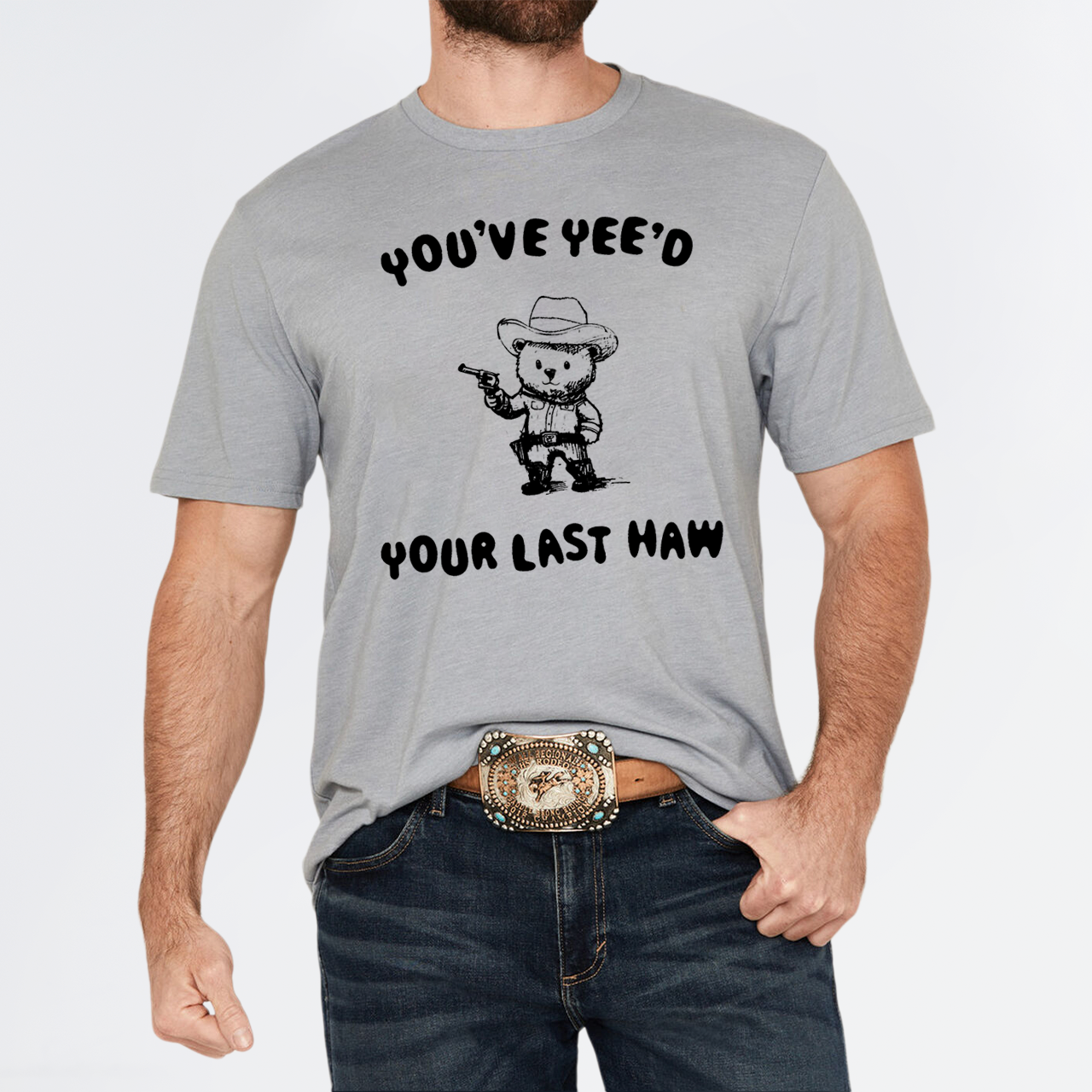Cowboy Bear As A Cop T-Shirts