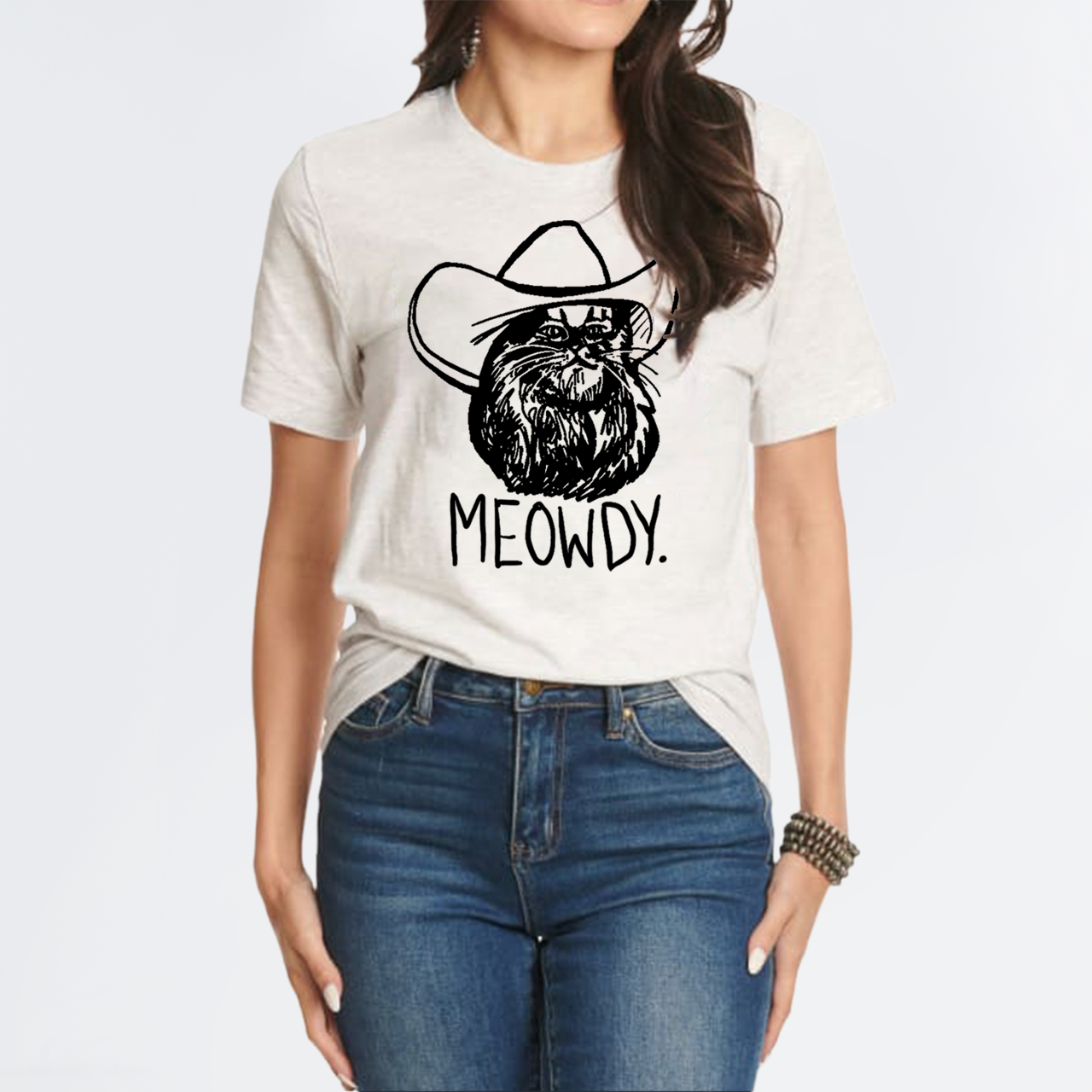 Meowdy Texas Cat T-Shirts