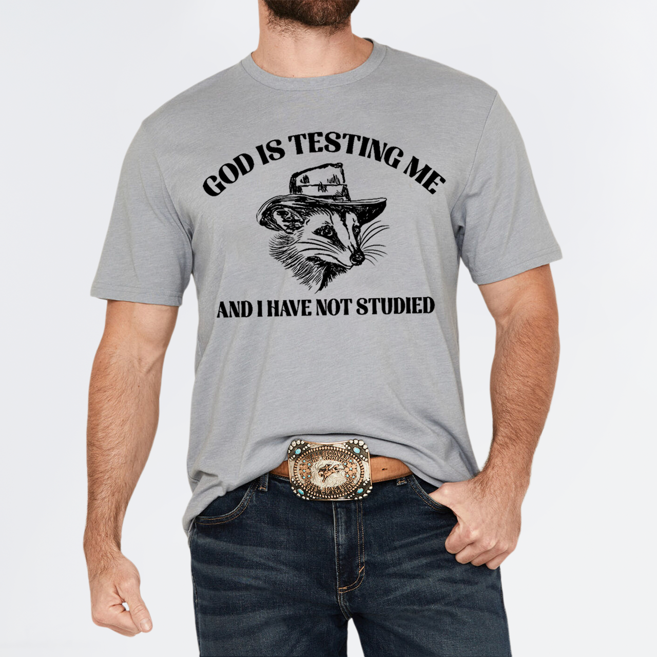 God Is Testing Me Funny T-Shirts