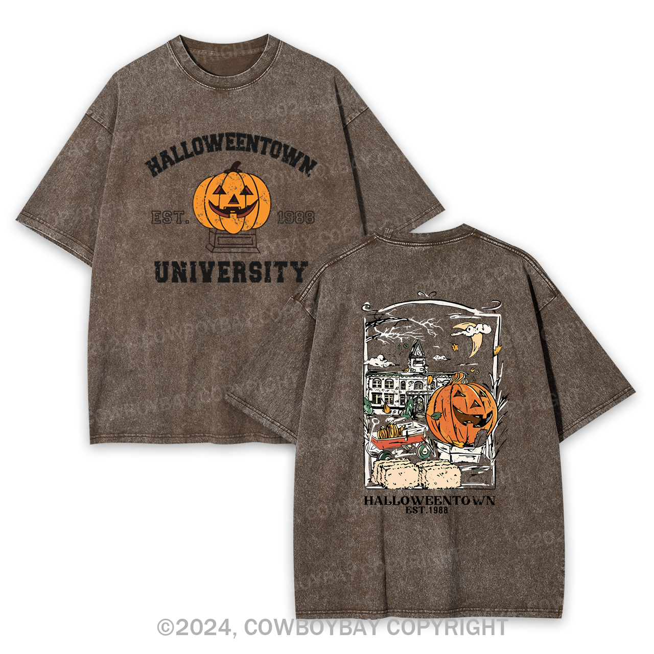 Halloweentown EST.1998 Garment-dye Tees