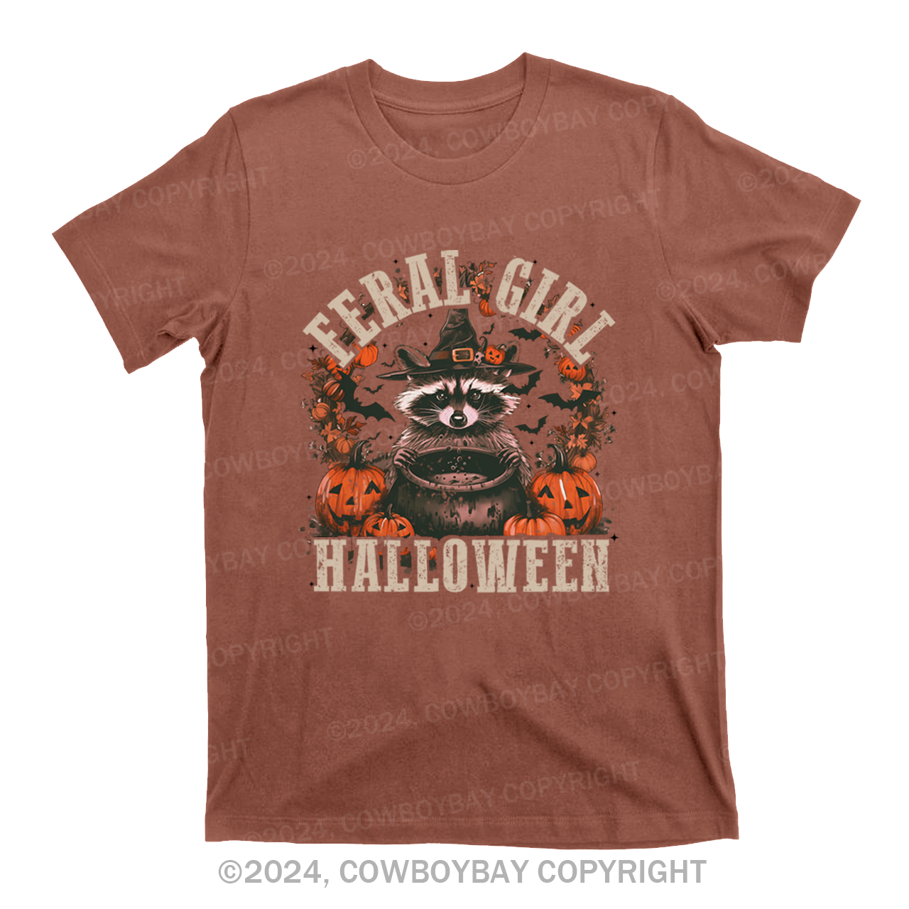 Feral Girl Halloween T-Shirts