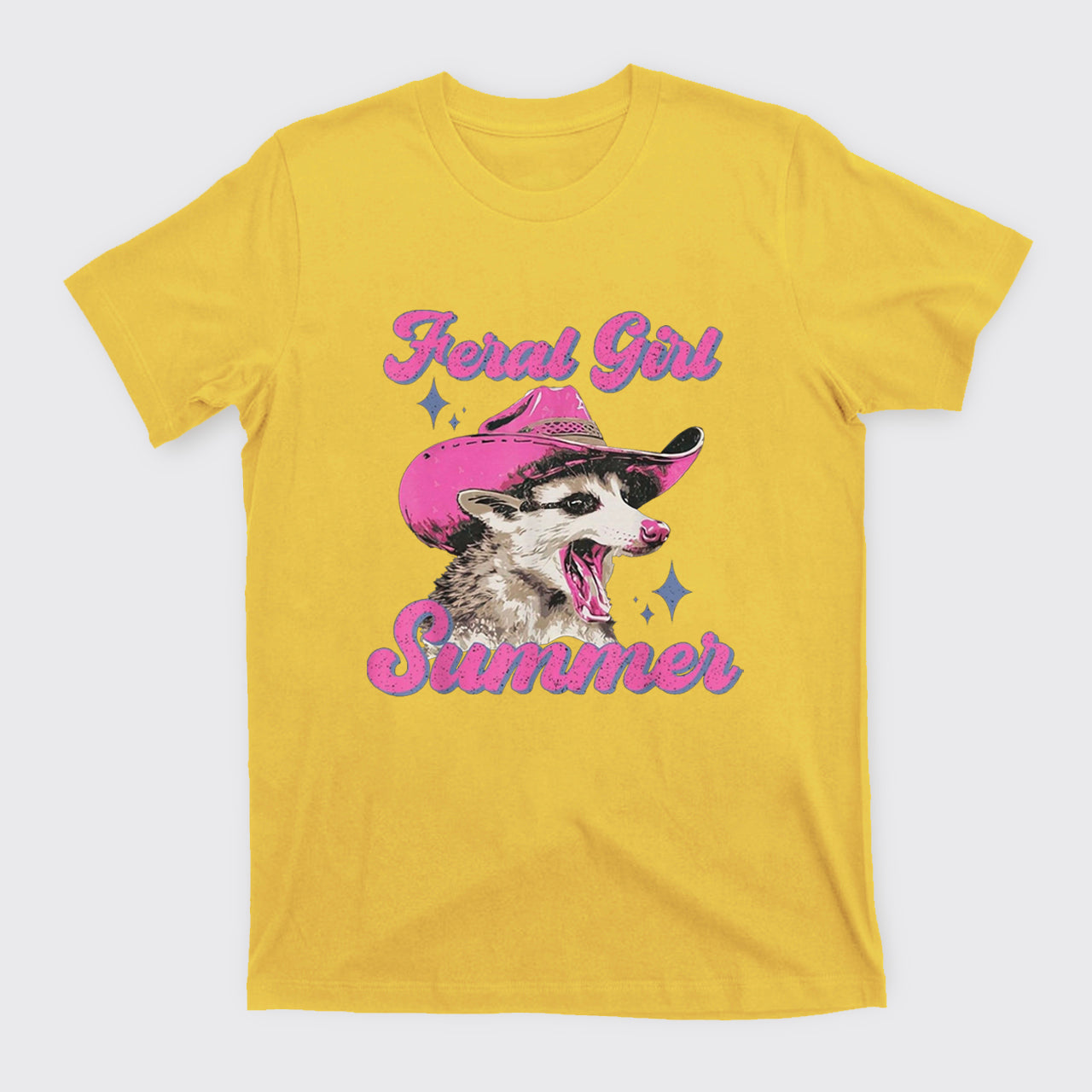 Trash Raccoon-Feral Girl T-Shirts