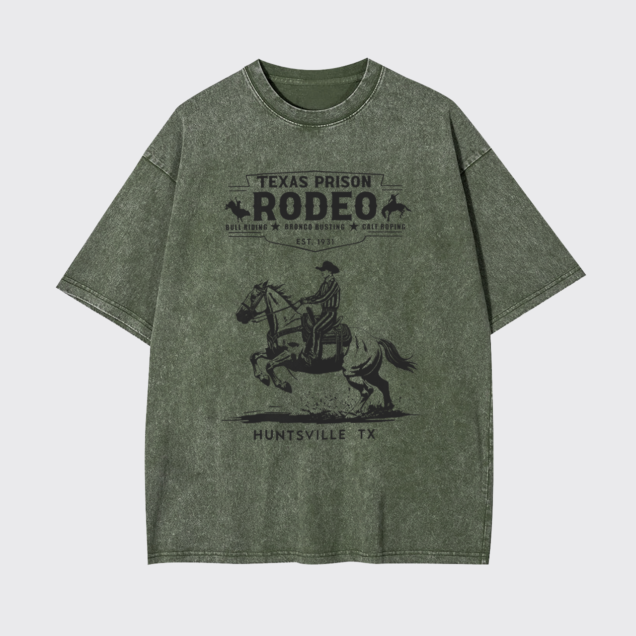 Texas Prison Rodeo Garment-dye Tees