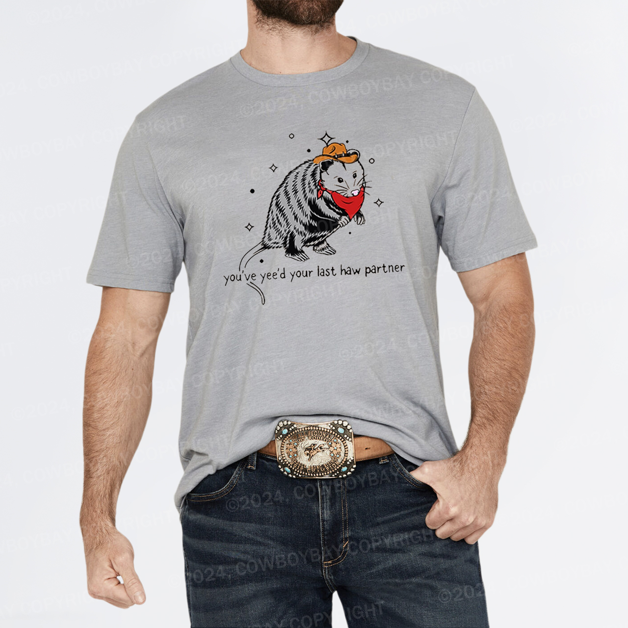 Cowboy Possum T-Shirts