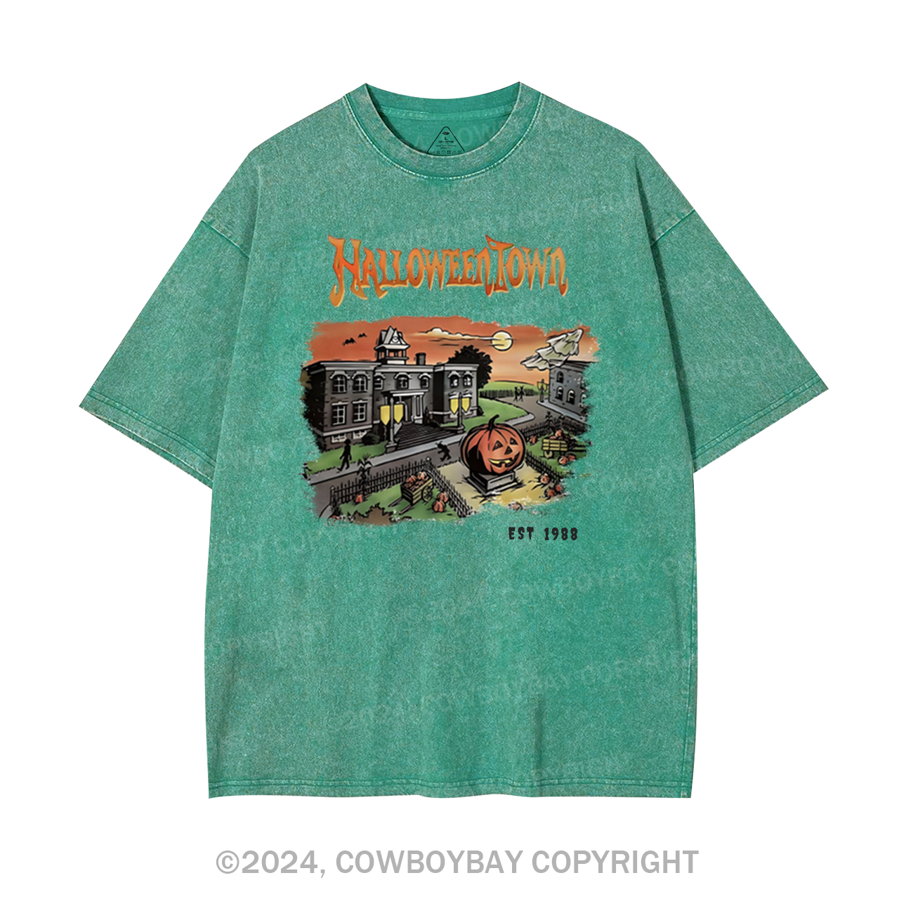 Halloween Town University Garment-dye Tees