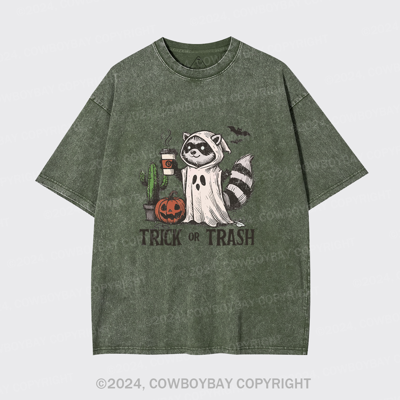Trick Or Trash Garment-dye Tees