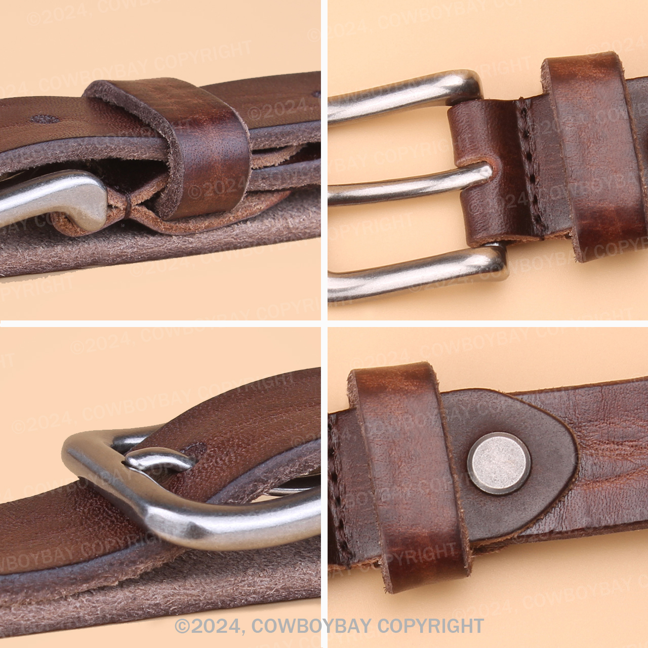 Vintage Pin Buckle Belt