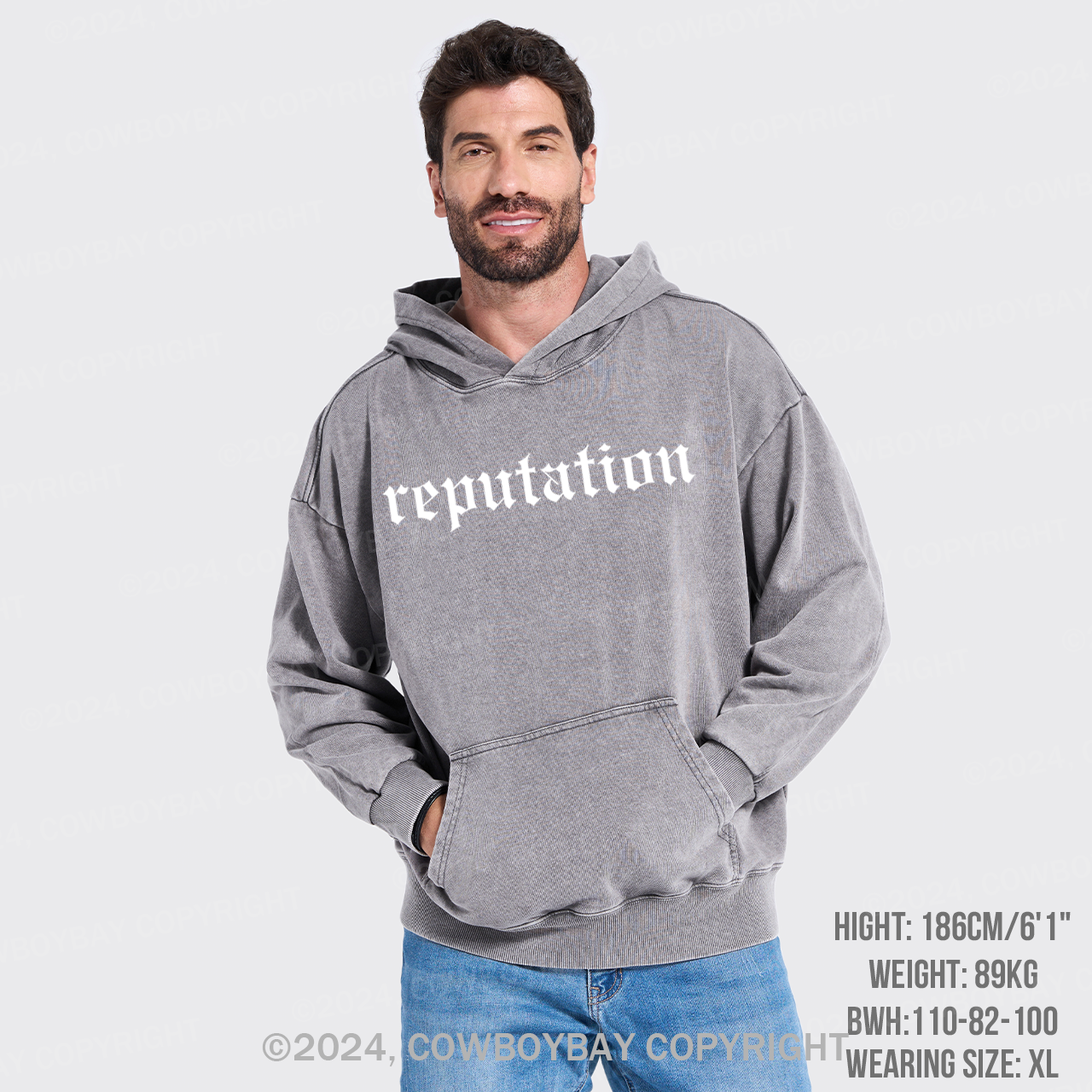 Reputation Garment-Dye Hoodies