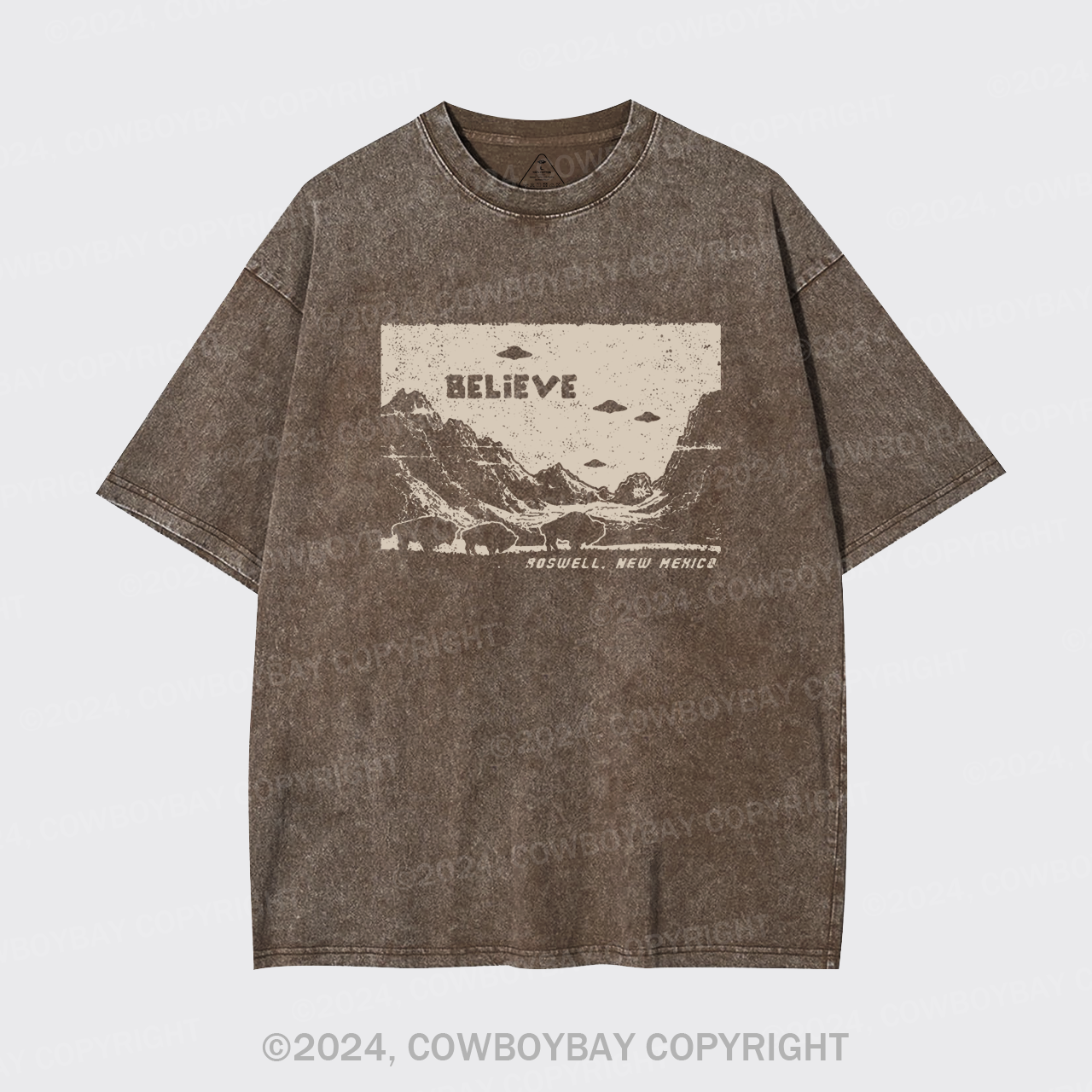 Roswell,New Mexico Garment-dye Tees