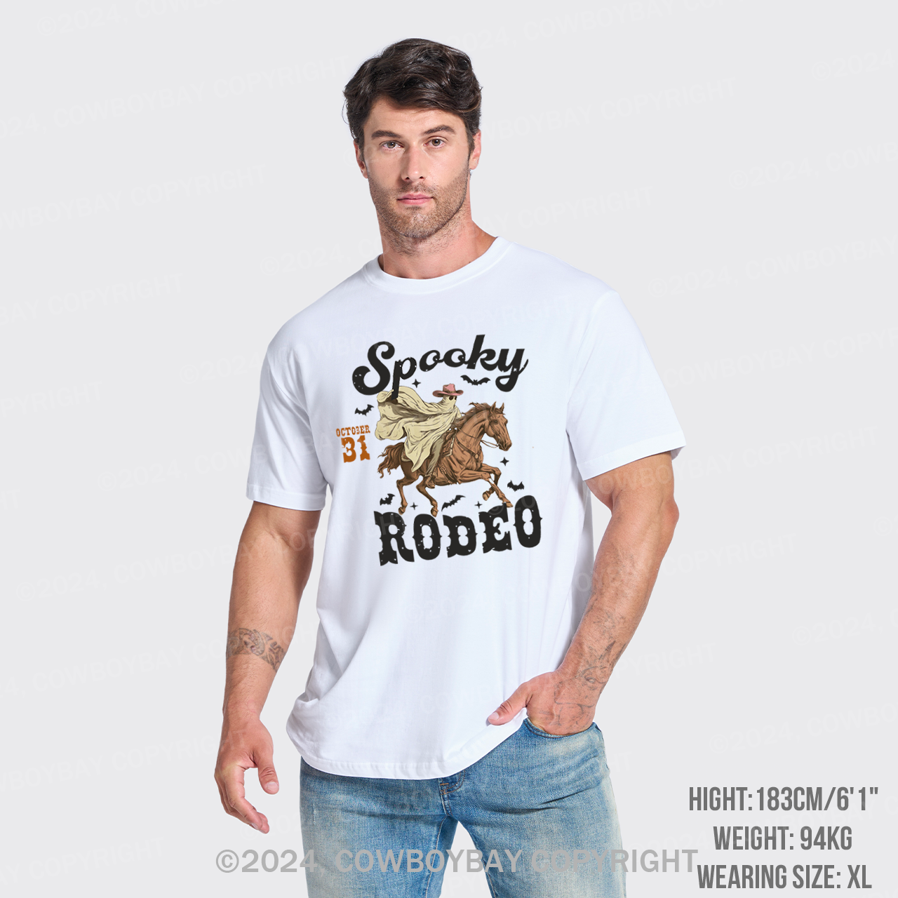 Spooky Rodeo Western Halloween T-Shirts
