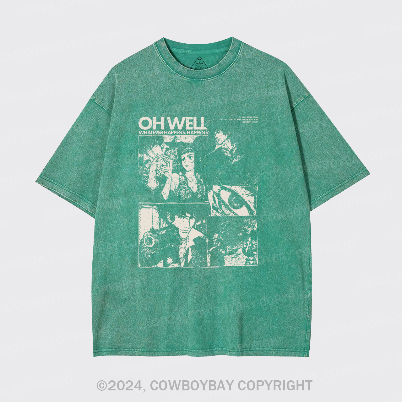 Cowboy Bebop Garment-dye Tees
