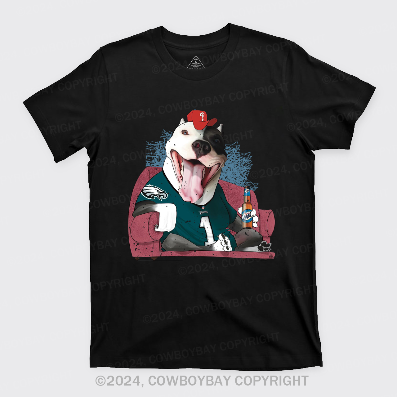 Watching Football And Drinking T-Shirts