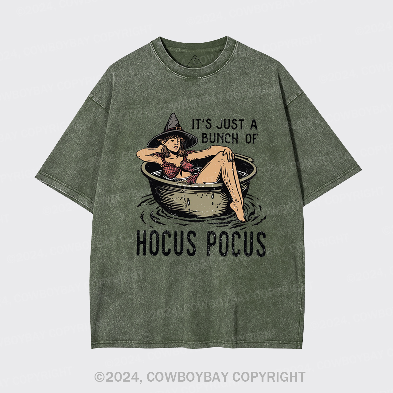It's Just A Bunch Of Hocus Pocus Garment-dye Tees