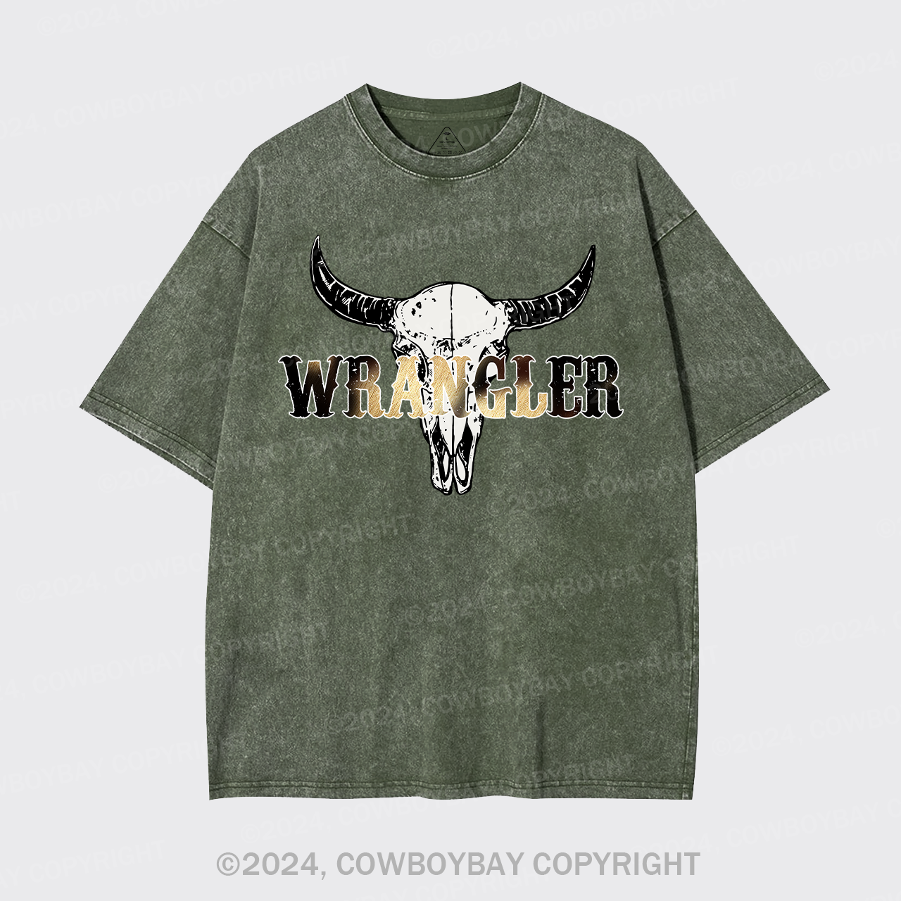 Western Wrangler Garment-dye Tees