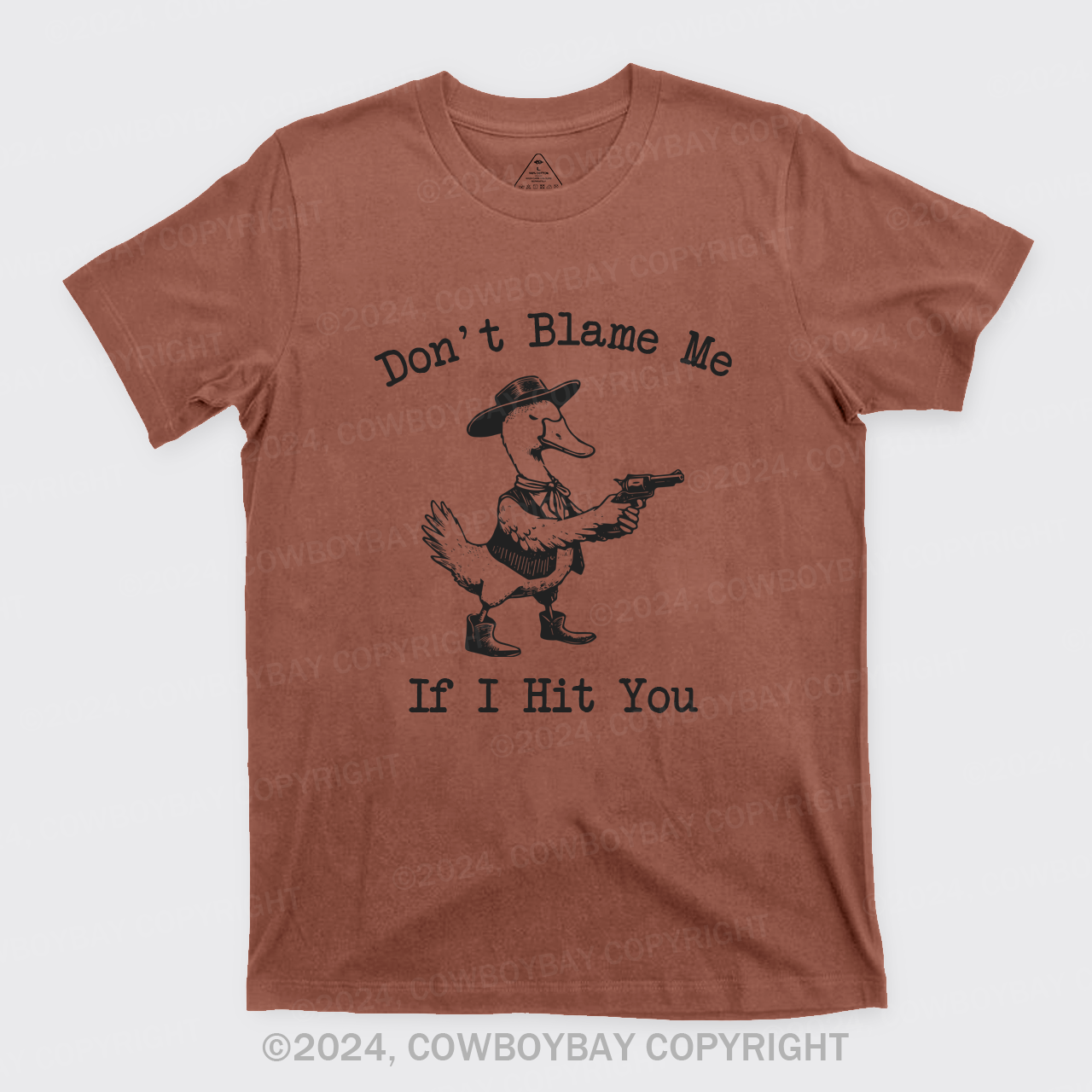 Don't Blame Me If I Hit You T-Shirts