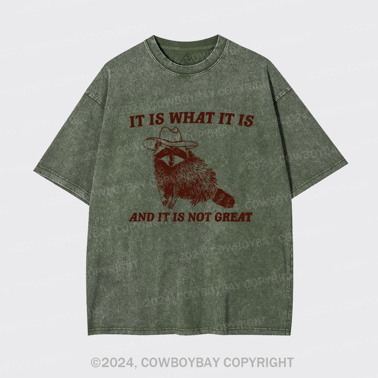 It Is What It Is And It Is Not Great Garment-dye Tees